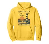 Bodie Island Lighthouse Nags Head North Carolina Art Pullover Hoodie