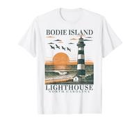 Bodie Island Lighthouse Nags Head North Carolina Art Value Graphic T-Shirt