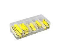 Bodies for Dry Fly Tying, 18 Piece Closed Cell EVA Set for Anglers, Fly Tiers, and Tying Table Work At Home Body Foam Pre Cut Dry Closed Cell Eva Foam Supplies Floating Cutouts Table Body Blanks