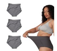Bodily All-In Panty. High-Waist for Maternity, Postpartum & C-Section Recovery. TheBump's Best Postpartum Underwear., Anthracite, S