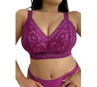 Bodimoda Non-Wired Plus Size Bra with Extra-Wide Straps for Pain Relief | Full Coverage Support for C-E Cup, Smoothing Design, Sizes 38D-54D
