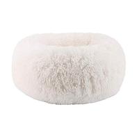 BODISEINT WonderKathy Modern Soft Plush Round Pet Bed for Cats or Small Dogs, Mini Medium Sized Dog Cat Bed Self Warming Autumn Winter Indoor Snooze Sleeping Cozy Kitty Teddy Kennel