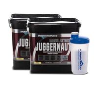 Boditronics Mass Attack Juggernaut Powder with FREE Shaker Weight Gainer Powder, All In One Muscle Mass Gainer, High Protein Powder with 5g Creatine, BCAA, Glutamine & Beta Alanine (Vanilla Ice Cream)