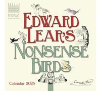 Bodleian Libraries: Edward Lear's Nonsense Birds Mini Wall Calendar 2025 (Art Calendar)