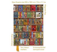 Bodleian Libraries: High Jinks Bookshelves (Foiled Quarto Journal) (Flame Tree Quarto Notebook)
