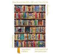 Bodleian Libraries: Hobbies & Pastimes Bookshelves (Foiled Quarto Journal) (Flame Tree Quarto Notebook)