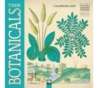 Bodleian Libraries: Tudor Botanicals Mini Wall Calendar 2027 (Art Calendar)