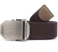 Bodmind Canvas Web Belt,Personalized Coffee English Font Nos Art,Adjustable Cut To Fit Golf Belt Flip Top Buckle Metal Luxury Jeans For Men Waistband Army Military Tactical Male,Picture,110Cm