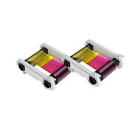 Bodno 2 x Evolis Zenius R5F002AAA Color Ribbon YMCKO - 200 Prints Software Demo