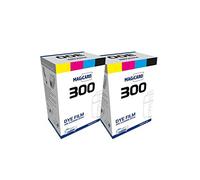 Bodno Magicard 300 Printer MC300YMCKO Color Ribbon - YMCKO - 300 Prints x 2 with Software Demo Card