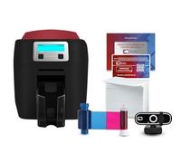 Bodno Magicard 400X Dual Sided ID Card Printer & Complete Supplies Package ID Software - Bronze Edition