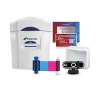 Bodno Magicard Pronto Id Card & Supper Supplies Package with Id Software, Camera, 300 Cards and 300 Print Ribbon Printer Magicard Pronto ID Card Printer & Super Supplies Package with Camera