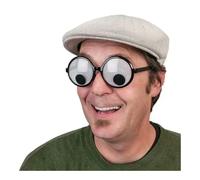 BODOBTF Funny Crazy Party Dress Glasses Sunglasses Novelty Costume Party Carnival Glasses Event Decoration Accessories Gift Women Gather(Roll your eyes)