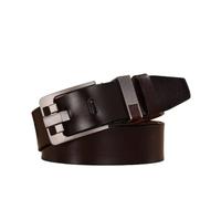 BODOBTF Long Large Plus Size 130 140 150 160cm Vintage Alloy Pin Buckle Men Belt Cow Genuine Leather Luxury Strap Male Belt(160cm,Dark Brown)