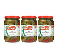 Bodrum 720c Cornichons Hot 680g (3 Pack)
