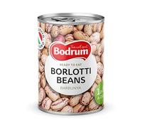Bodrum Borlotti Beans | 400G | Ready To Eat | Dried | Natural | Vegan | High Fibre | High Protein