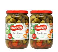 Bodrum Cornichons Pickles, 1000cc, 950g (2 Pack)
