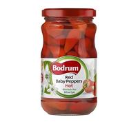 Bodrum Hot Red Baby Peppers 330g
