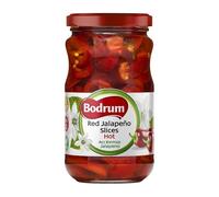 Bodrum Hot Red Jalepeno Slices 330g
