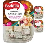 Bodrum Melon Mix Turkish Delight 200 gram x 3 Pieces