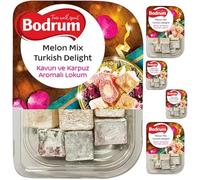 Bodrum Melon Mix Turkish Delight 200 gram x 5 Pieces
