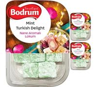 Bodrum Mint Turkish Delight 200 gram x 3 Pieces