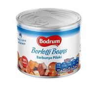 Bodrum Ready-to-Eat Borlotti Beans in Tomato Sauce 400g
