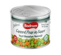 Bodrum Ready-to-Eat Green Peas in Sauce 400g