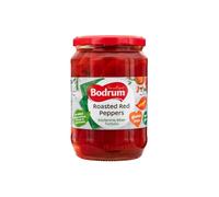 Bodrum Roasted Red Peppers 670g | 15 Pack | Premium Mediterranean Flavour