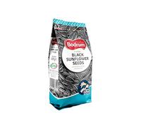 Bodrum Roasted Unsalted Black Sunflower Seeds 300gr x 10 Pack
