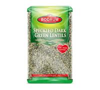 Bodrum Speckled Dark Green Lentils 1kg | 5 Pack | Premium Quality & Nutritious