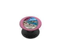 Bodrum Turkey Aegean Coast Travel Design PopSockets Adhesive PopGrip