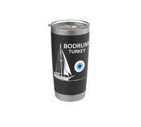 Bodrum Turkey Gulet Sailing Boat Vacation Design Stainless Steel Insulated Tumbler