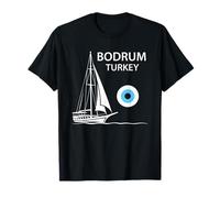 Bodrum Turkey Gulet Sailing Boat Vacation Design T-Shirt