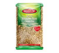 Bodrum Yellow Split Peas 1kg x 10 Pack - Premium Dried Split Peas - Protein-Rich & Versatile