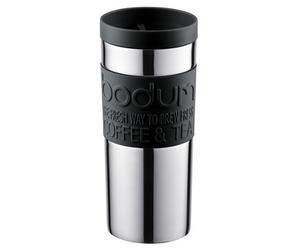 Bodum 0.35L Stainless Steel Travel Mug Black