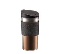 BODUM Plastic 11103-01S Travel Mug, Black, 0.35 Litre