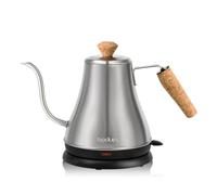 Bodum 11883-57US Melior Gooseneck Electric Water Kettle, 27 Ounces, Matte Silver