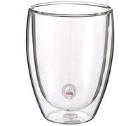 Bodum 12oz Pavina Double Wall High-Heat Borosilicate Glass Set of 2 Clear