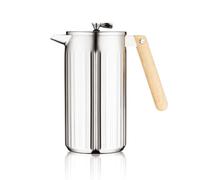 Bodum 34 oz Douro Double Wall French Press Coffee Maker, Polished Stainless Steel