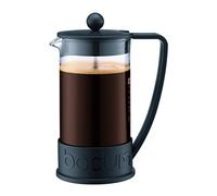 Bodum 34oz Brazil French Press Coffee Maker, High-Heat Borosilicate Glass, Black - Made in Portugal