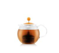 Bodum Assam 1823-449-Y 21 Teapot With Glass Handle, Lid And Plastic Filter, 0.5 L