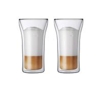 Bodum Assam Double Wall Tumbler/DOF Glass Set of 2