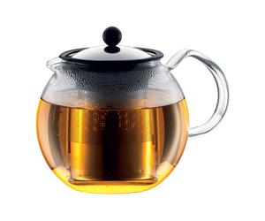 Bodum - ASSAM Teapot With Steel Filter, 1 L - Clear