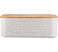 Bodum Bistro bread Box with bamboo lid White