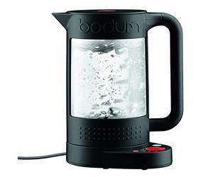 Bodum BISTRO Electric water kettle, double wall with temperature control, 1.1 l, 37 oz, Black, 11659-01UK