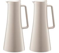 Bodum Bistro Thermo Jug - 1.1 L, Off-White,11189-913B (Pack of 2)