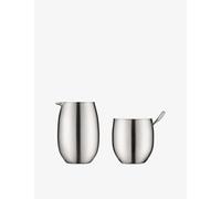 Bodum Bodum Columbia Sugar and Creamer Stainless Steel Set Matt Chrome