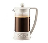 Bodum Brazil 3 Cup French Press Coffee Maker, Off White, 0.35 L, 12 Oz