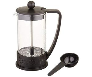 BODUM Brazil 8 Cup French Press Coffee Maker, Black, 1.0 l, 34 oz